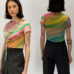 Tach Clothing Clarissa Top in Multi Medium